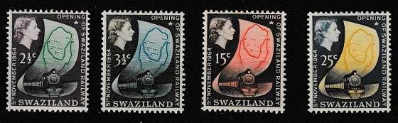 SWAZILAND  MNH  SG 109/112