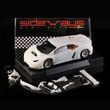 SIDEWAYS LAMBORGHINI HURRACAN GT3 WHITE KIT COMPLETE 1/32 SLOT CAR LOCAL STOCK