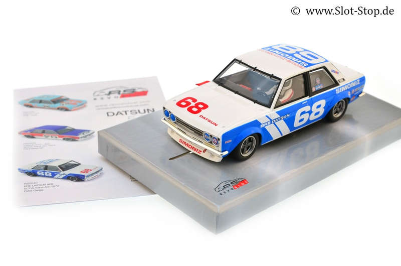 Scalextric RevoSlot Datsun BRE SCCA Trans Am 1972 #68 RS0240  1/32 slot ca