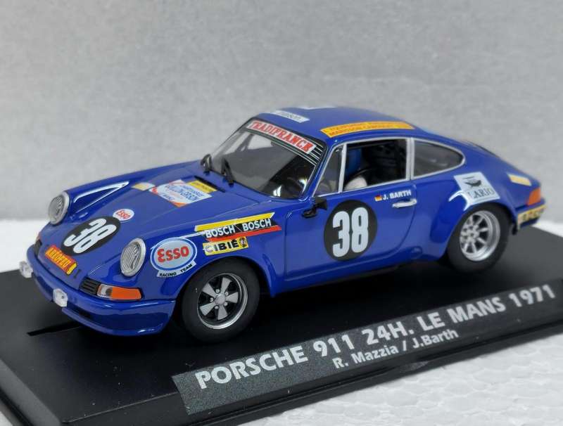 Scalextric FLY Porsche 911 24h LeMans 1971 #65 A2089 blue new release 1/32 slot car
