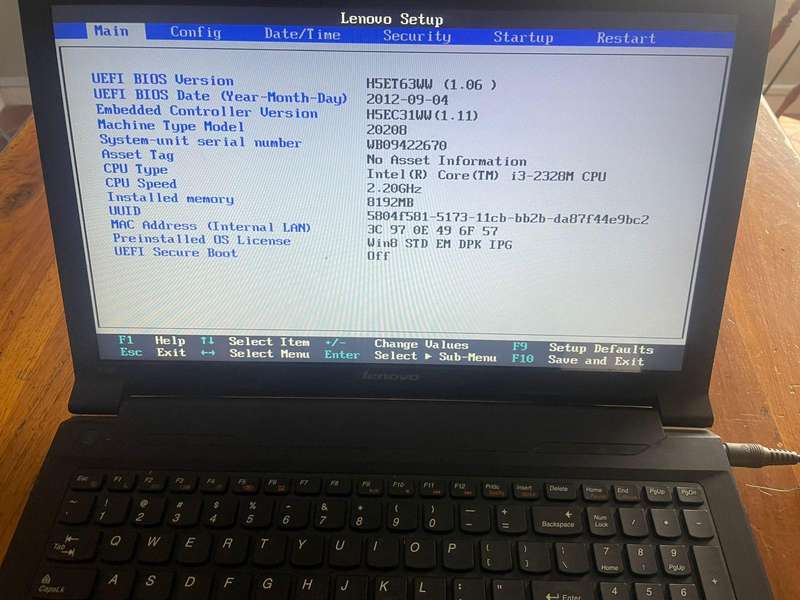 Lenovo B590 Core i3 Laptop