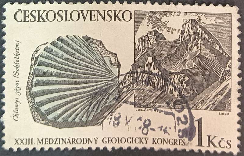 Czechoslovakia 1968 The 23rd International Geological Congress, Prague 1Kcs used