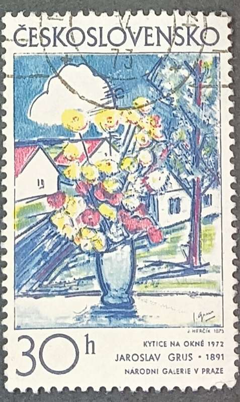 Czechoslovakia 1973 Czechoslovak Graphic Art 30h used