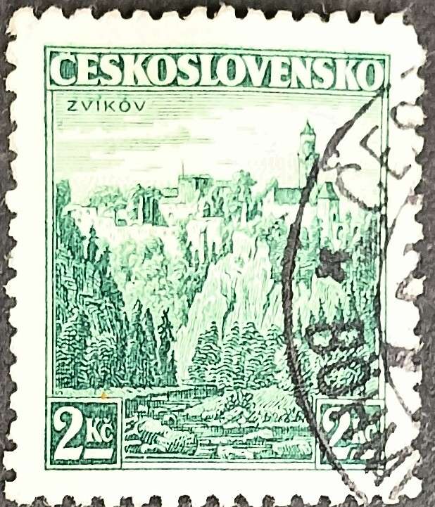 Czechoslovakia1936 Landscapes 2Kc used