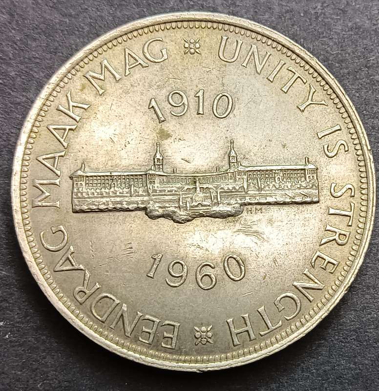 Union of South Africa 1960 5 Shillings