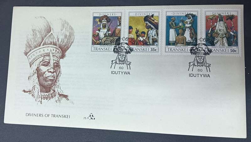 Transkei 1990 FDC no 25 Diviners of the Transkei