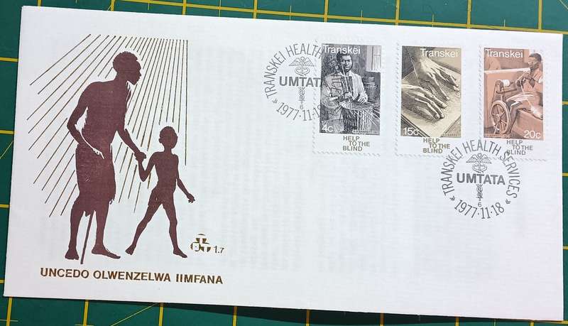 TRANSKEI 1977 FDC 1.7 UNCELO OLWENZELWA IIMFANA