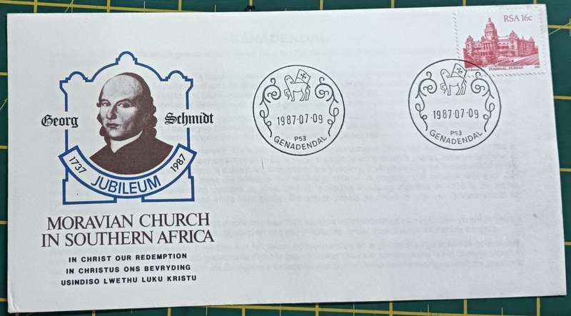 RSA - 1987 - Moravian Church 1737