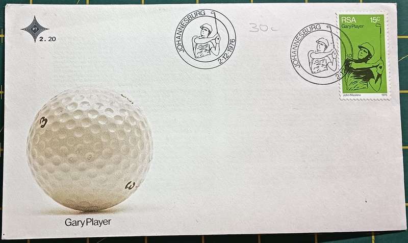 RSA 1978 FDC 2.20 Gary Player