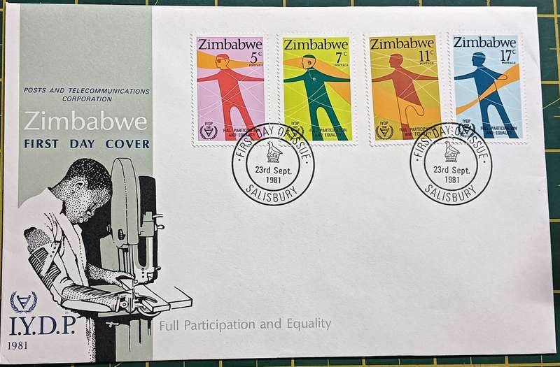 Zimbabwe 1981 FDC I.Y.D.P