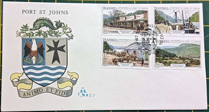 Transkei 1986 Port St Johns FDC 2.7