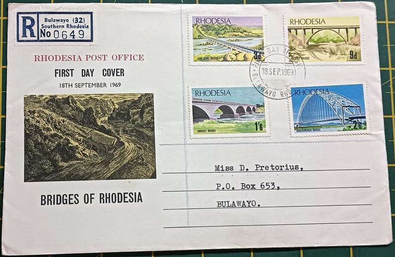 RHODESIA 1969 BRIDGES