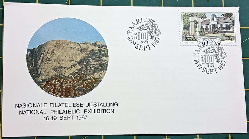 RSA 1987 FDC National Philatelic Exhibition