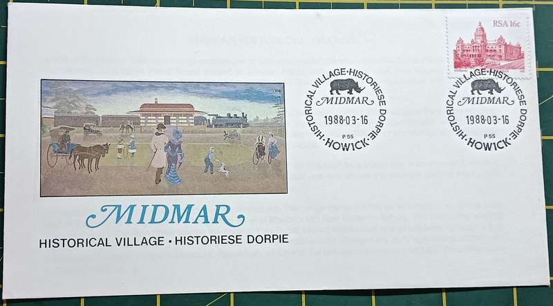 RSA 1988 FDC Midmar Historical Village