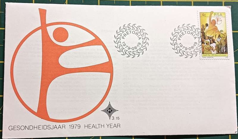 1979 RSA Health Year FDC 3.15