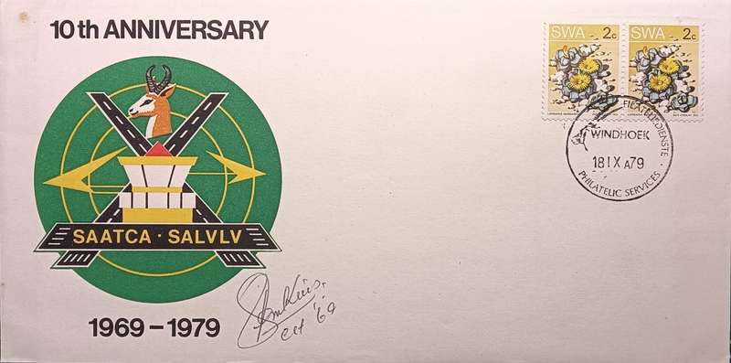 SWA 1979 10 Anniversary of SAATCA 1979 Signed