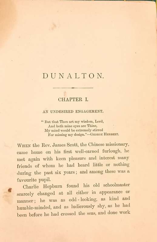 Dunalton - The Story of Jack and His Guardians (1891) - Louisa M. Gray - Hardcover - 325 pages