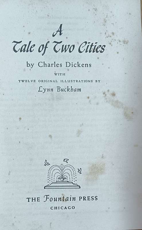 A Tale of Two Cities - Charles Dickens - Hardcover