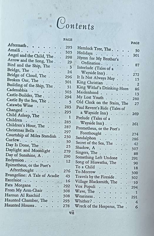 Best Loved Poems - Henry Wadsworth Longfellow - Hardcover
