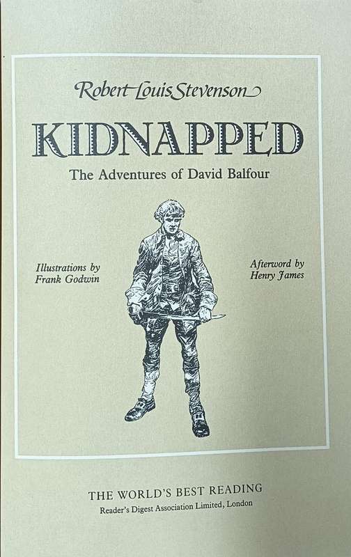 Kidnapped - The Story of David Balfour - Robert Louis Stevenson - Hardcover