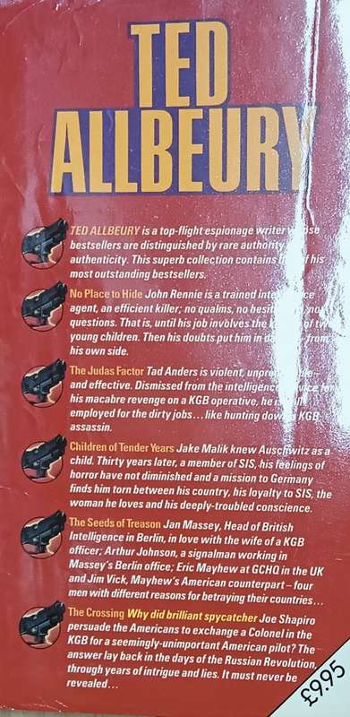 5 Novels - Ted Allbury - See photos - Hardcover
