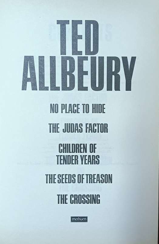 5 Novels - Ted Allbury - See photos - Hardcover