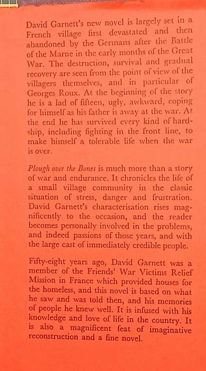 Plough over the Bones - David Garnett - Hardcover - 246 pages