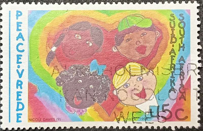 RSA 1994 Peace Campaign - Children's Paintings 45c used