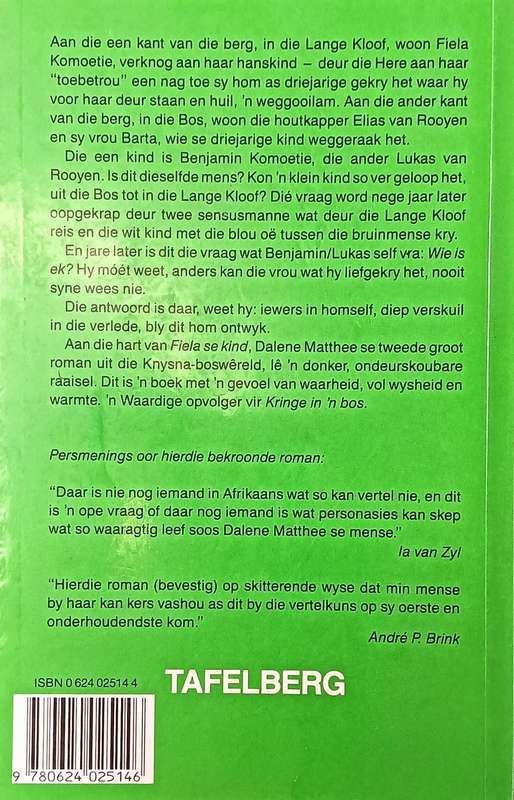 Fiela se Kind - Dalene Matthee - Softcover - 314 pages