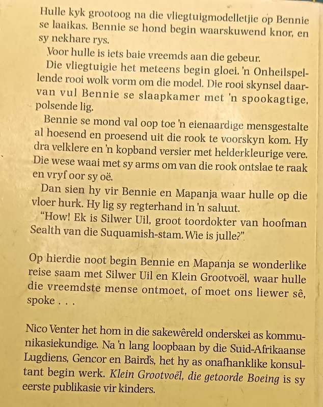 Klein Grootvoel, die Getoorde Boeing - Nico Venter - Softcover - 101 pages