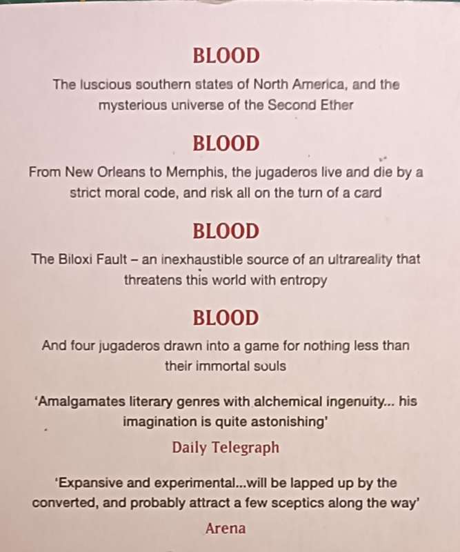 Blood - A Southern Fantasy - Michael Moorcock - Softcover - 273 pages