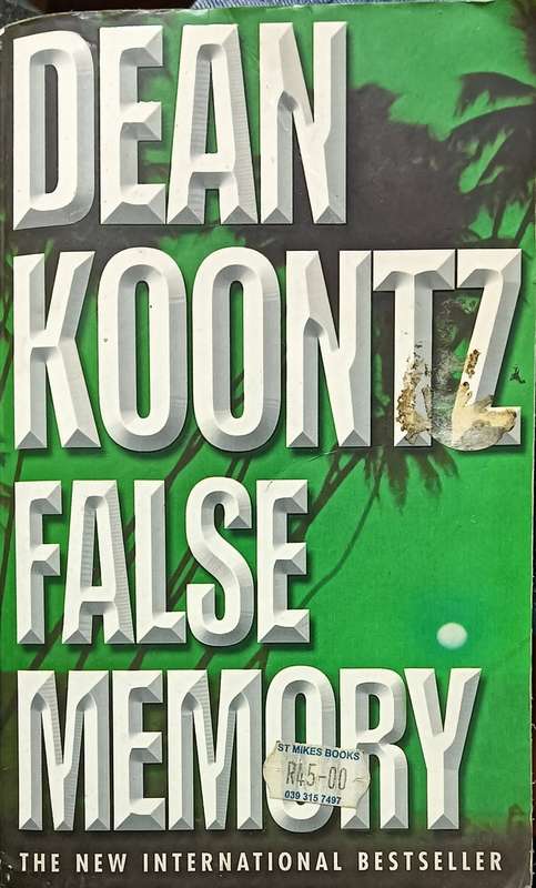 False Memory - Dean Koonz - Softcover - 818 pages