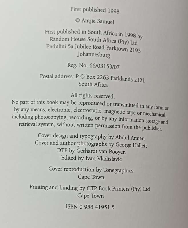 Country of my Skull - Antjie Krog - Softcover - 286 pages