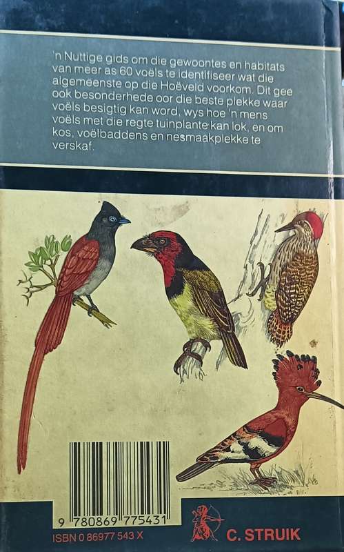 Hoëveld voëls - Ian Sinclair & Douglas Goode -Hardcover - 64 Pages