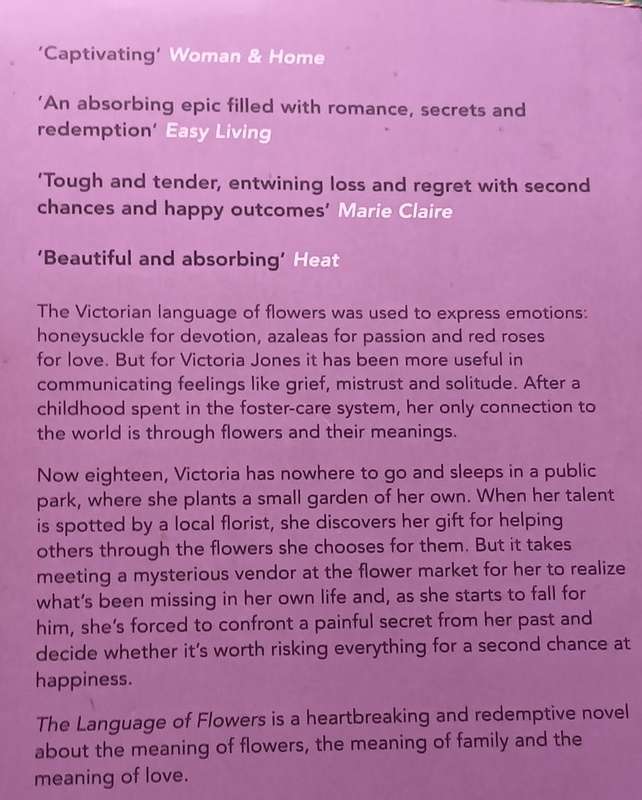 The Language of Flowers - Vanessa Diffenbaugh - Softcover - 405 Pages