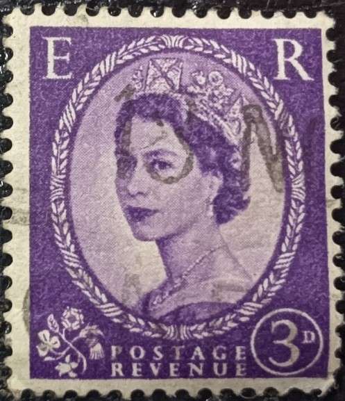 Great Britain 1958 -1967 Queen Elizabeth II 3d used