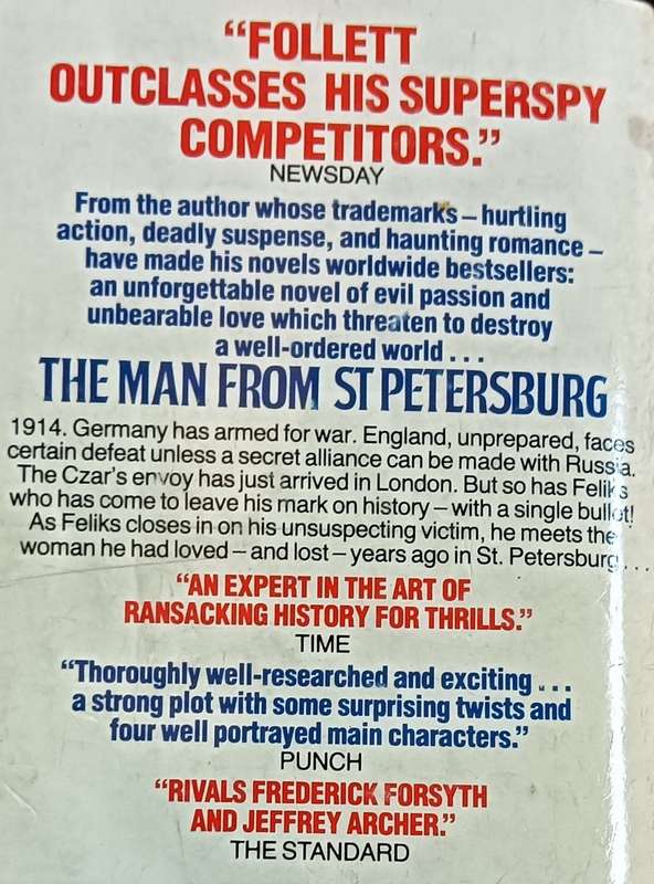 The Man from St Petersburg - Ken Follett - Softcover - 410 Pages