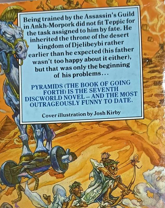 Pyramids - Terry Pratchett - Softcover - 380 pages - A Discworld Novel