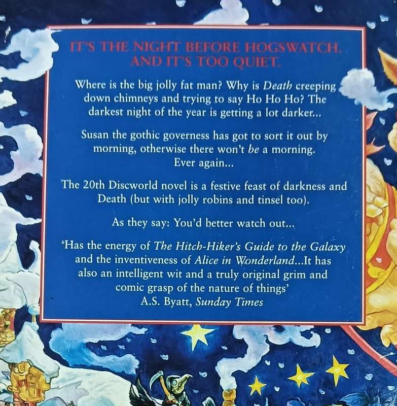 Hogfather - Terry Pratchett - Softcover - 445 pages - A Discworld Novel