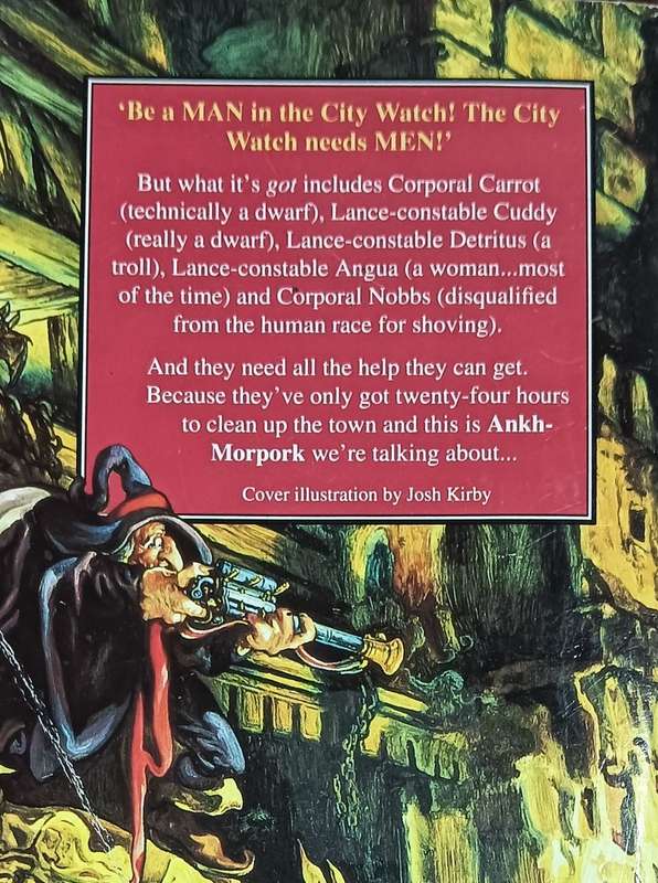 Men At Arms - Terry Pratchett - Softcover - 380 pages - A Discworld Novel