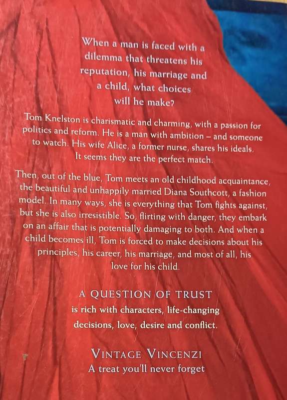 A Question of Trust - Penny Vencenzi - Softcover - 594 Pages