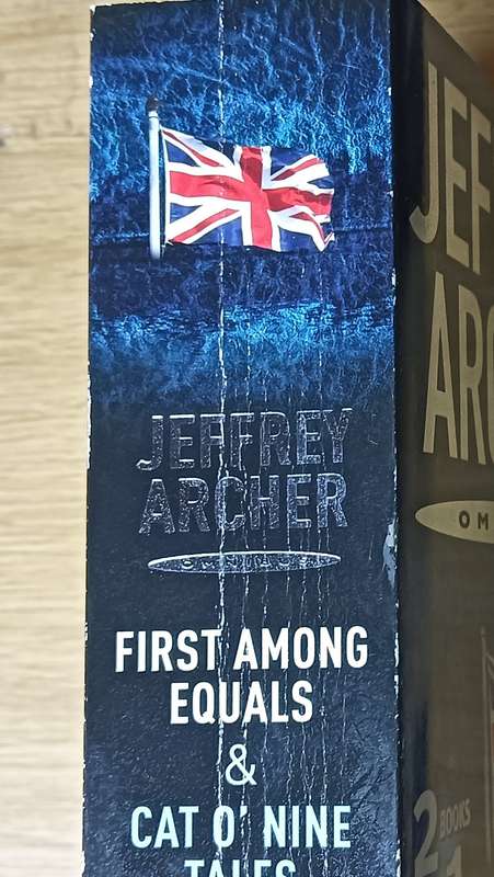 First Among Equals & Cat O' Nine Tales - Jeffrey Archer - Softcover - 466 & 277 pages