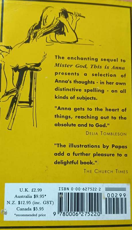 Anna's Book - Compiled by Fynn - Softcover - 56 pages