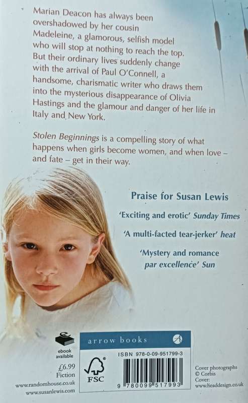 Stolen Beginnings - Susan Lewis - Softcover - 729 pages