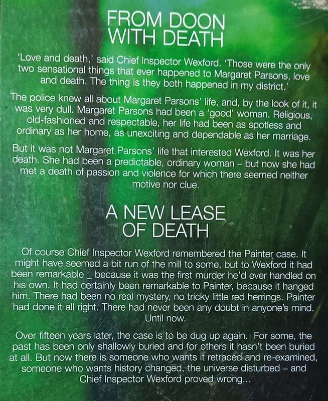 From Doon with Death & A New Lease on Death - Ruth Rendell  - Softcover - 729 pages