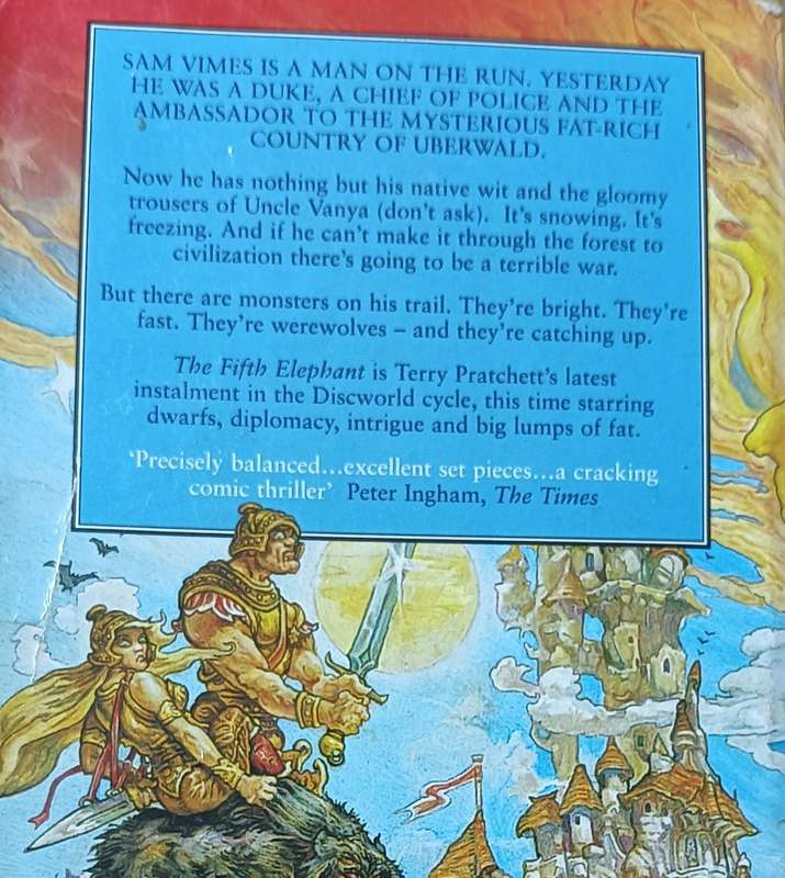 The Fifth Elephant - Terry Pratchett- Softcover - 470 Pages