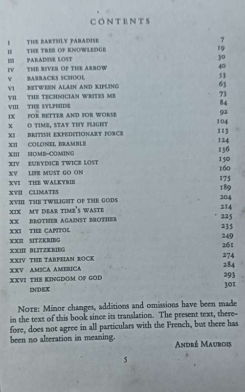 Call no Man Happy - Andre Maurois - Hardcover - 300 pages