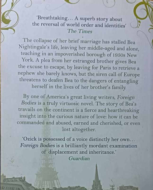 Foreign Bodis - Cynthia Ozick - Softcover - 255 pages