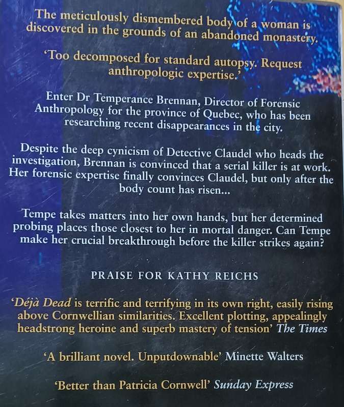 Deja Dead - Kathy Reichs - Softcover - 508 pages