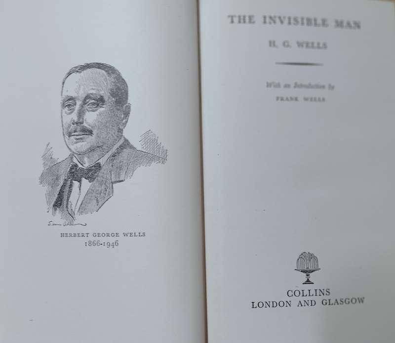 The Invisible Man - H.G. Wells - Hardcover - 223 Pages